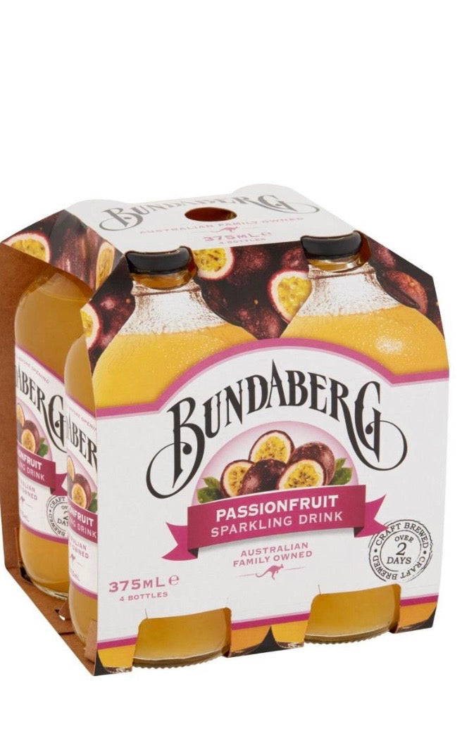 Bundaberg Brewed Drink Pineapple & Coconut 4x375ml | 4 pack
