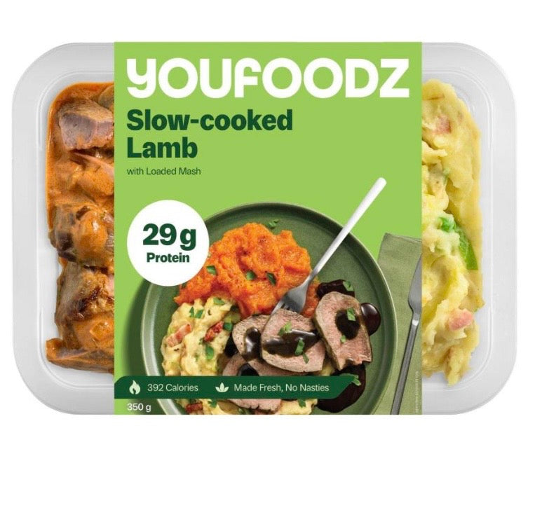 Youfoodz Slow Cooked Lamb With Loaded Mash | 350g